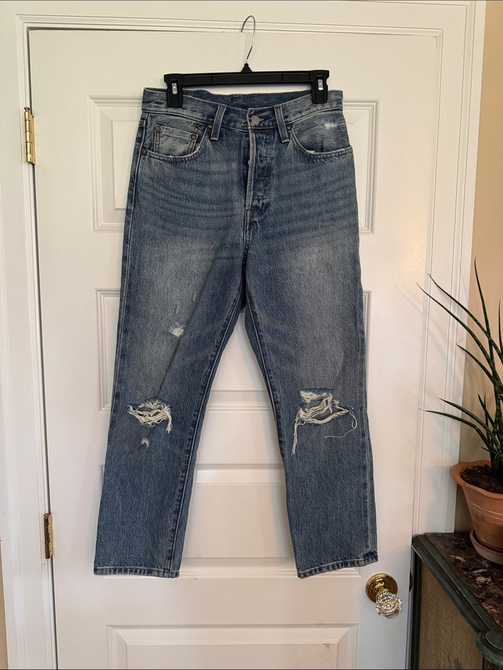 Women’s button fly 501 W27